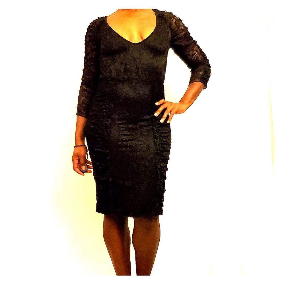 Elegant bunch laced dress